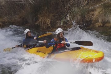 Kayak Tandem río cabriel